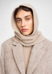 By Malene Birger Tianne Knit Hood - Cobblestone