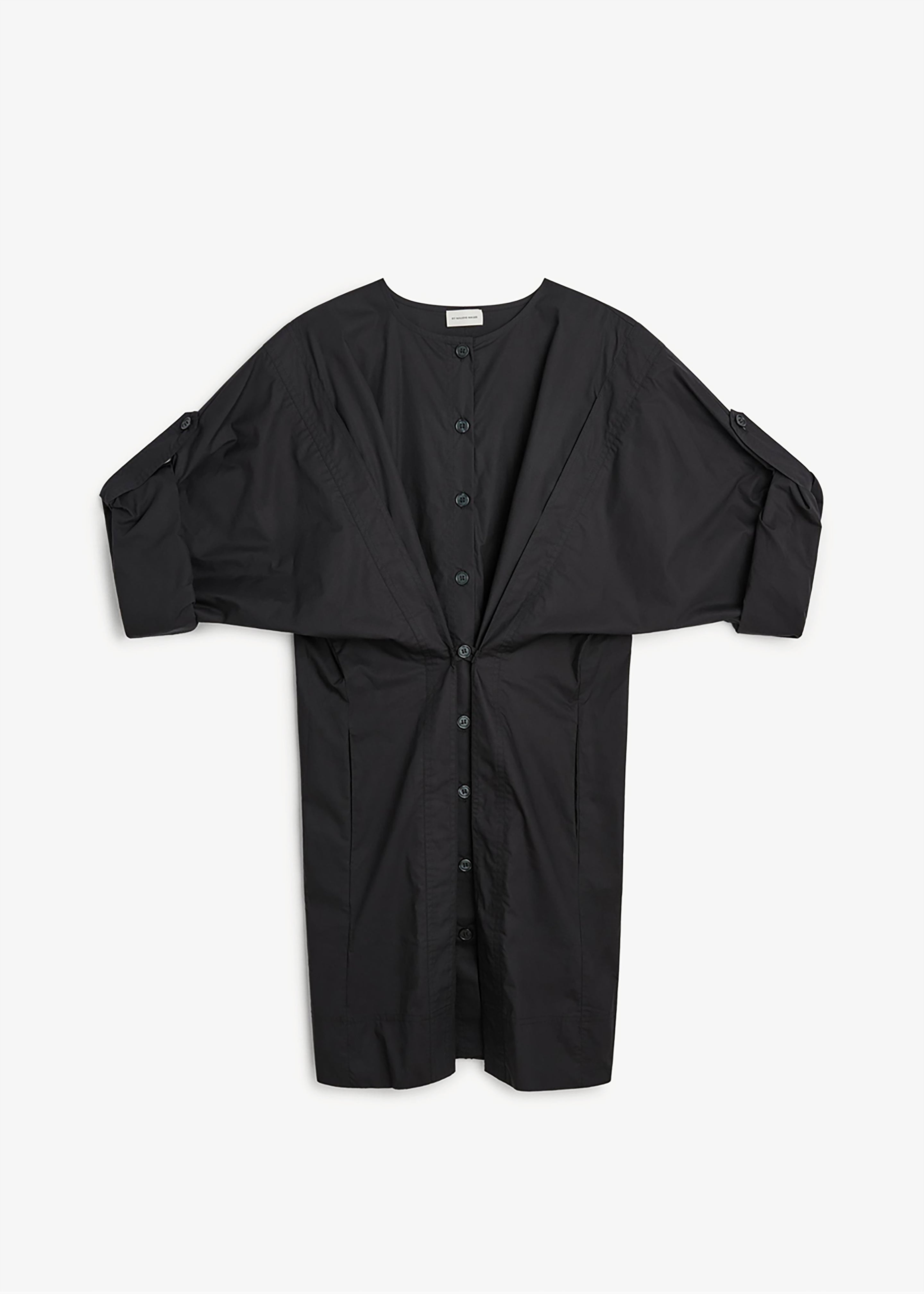 By Malene Birger Amalas Organic Cotton Shirt Dress - Black - 13