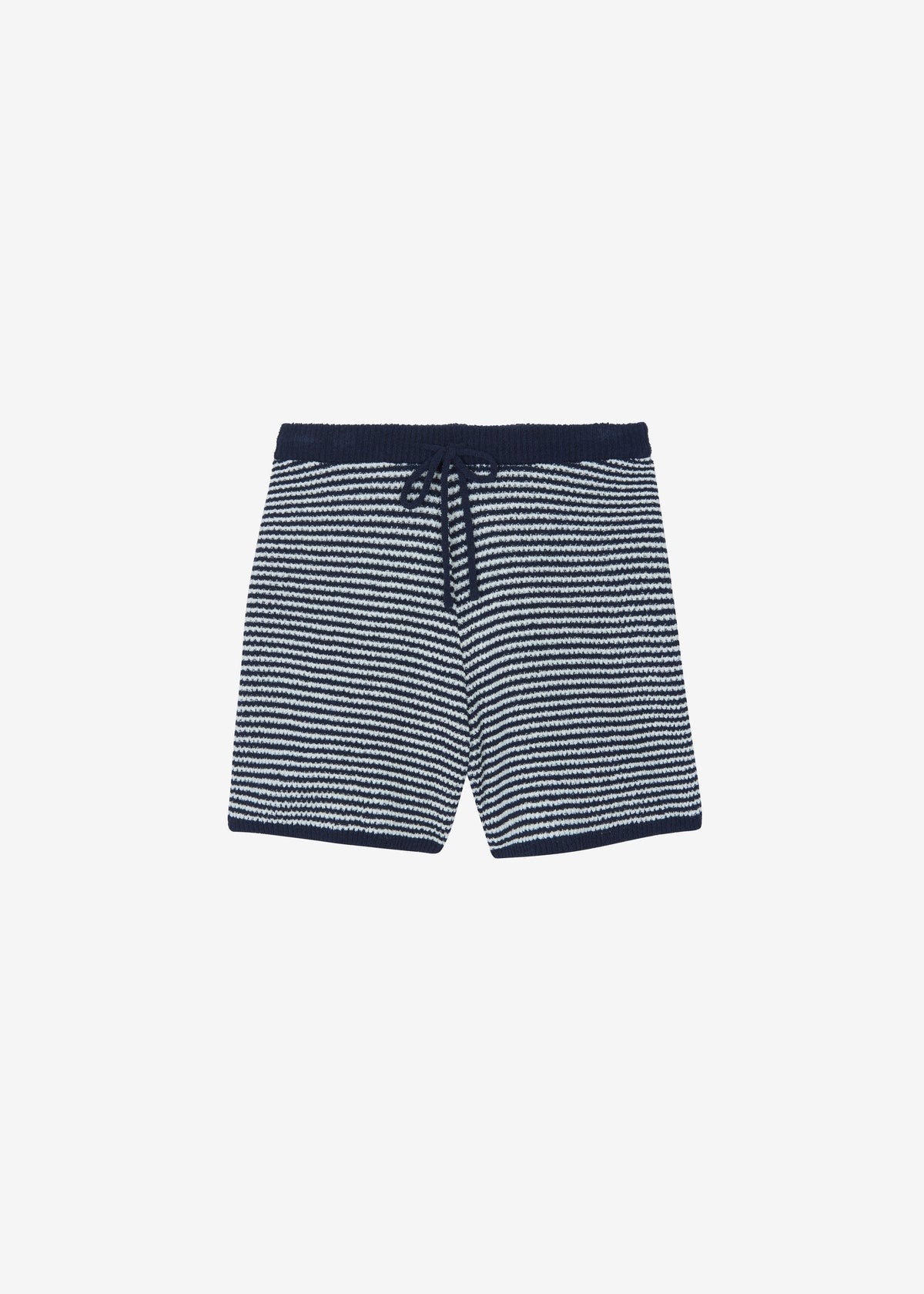 Bynea Knit Shorts - Navy/White Stripe - 8