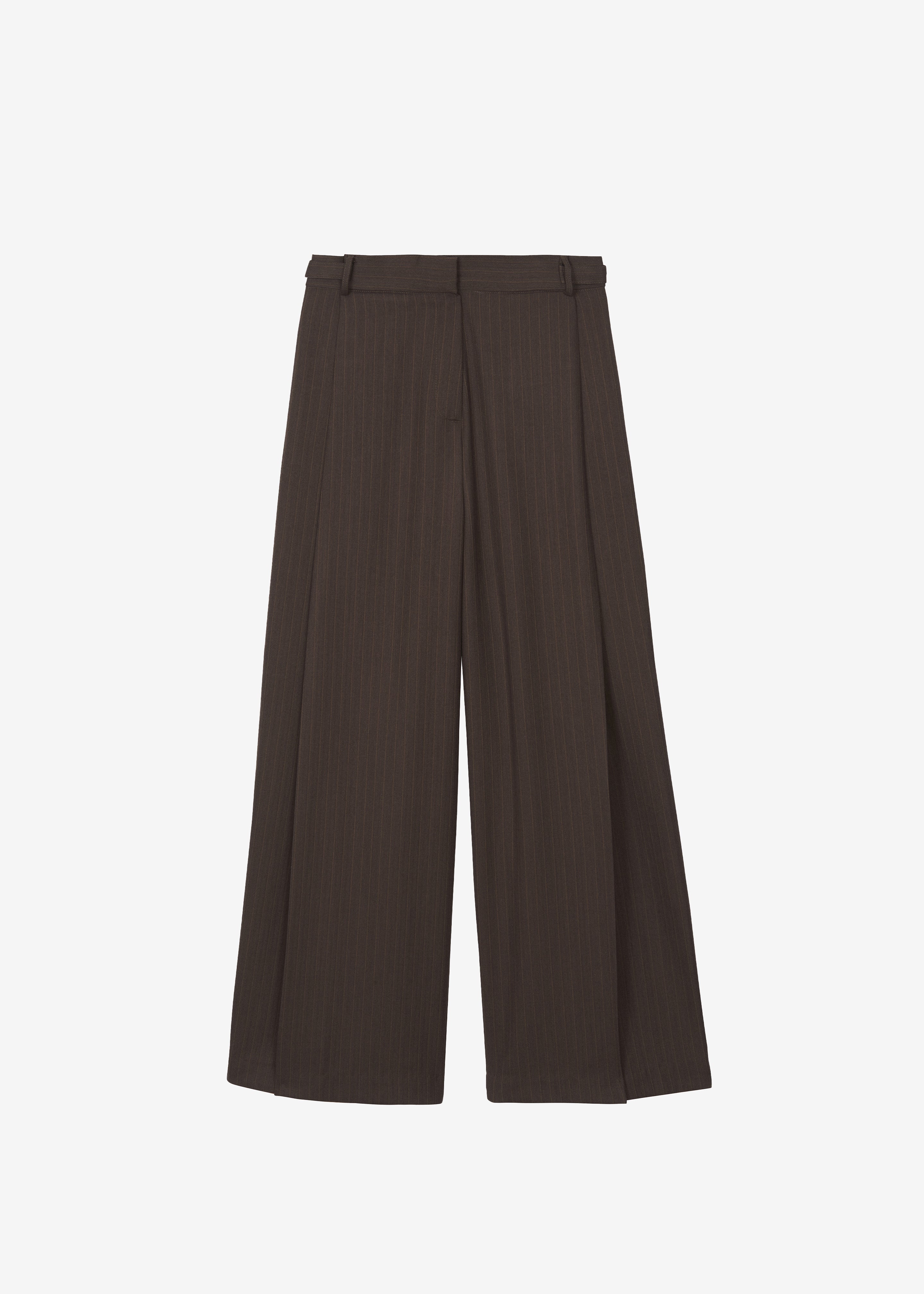 Cairns Striped Trousers - Brown Stripe - 11