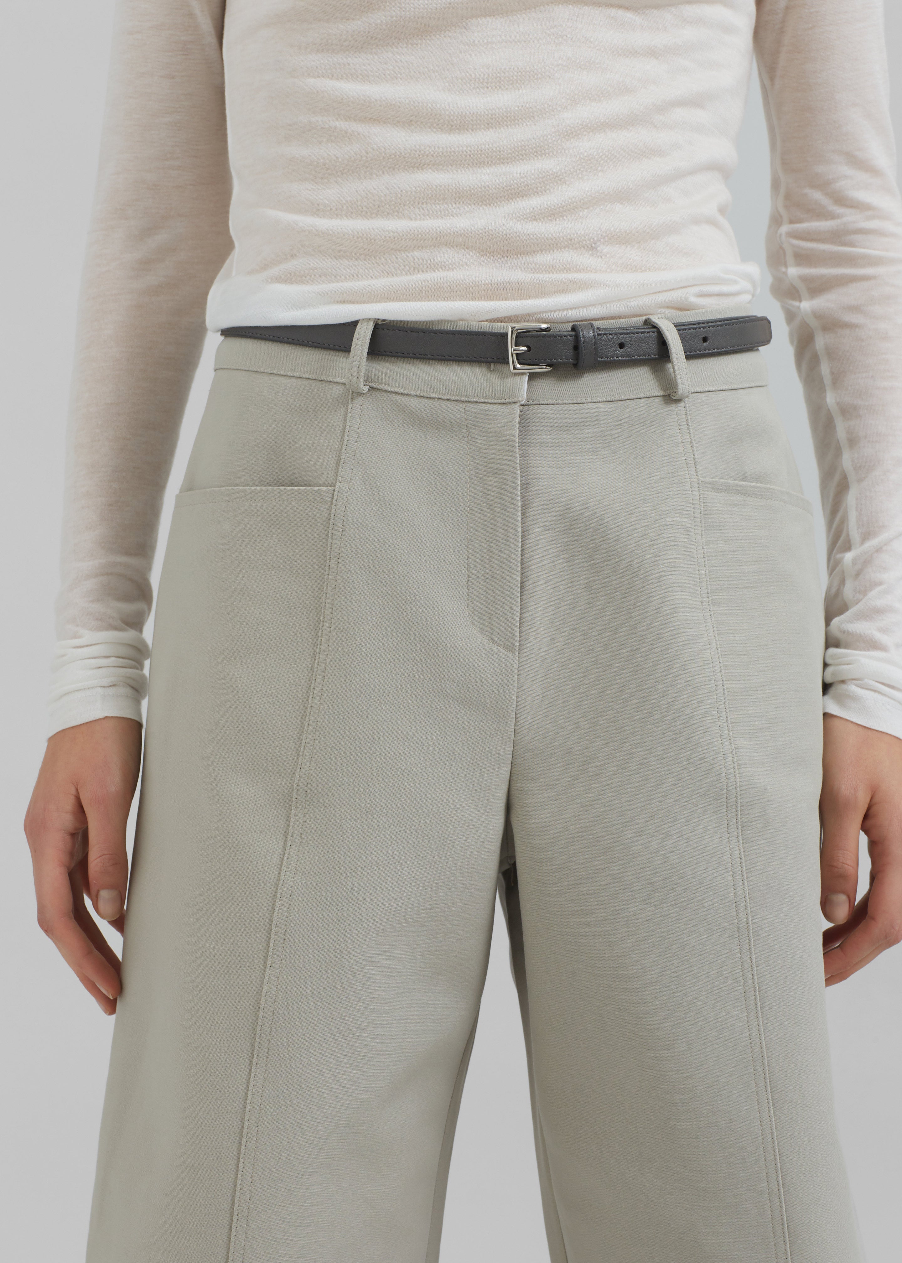 Cairo Bermuda Shorts - Light Beige - 8