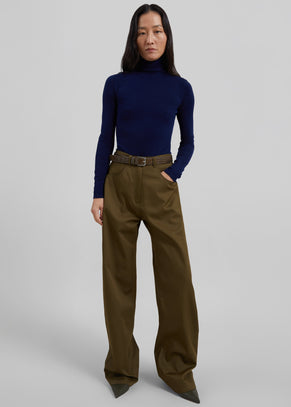 Calcaterra 5 Pockets Trousers - Olive