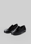 Calcaterra Leather Mocassino Isole - Shiny Black