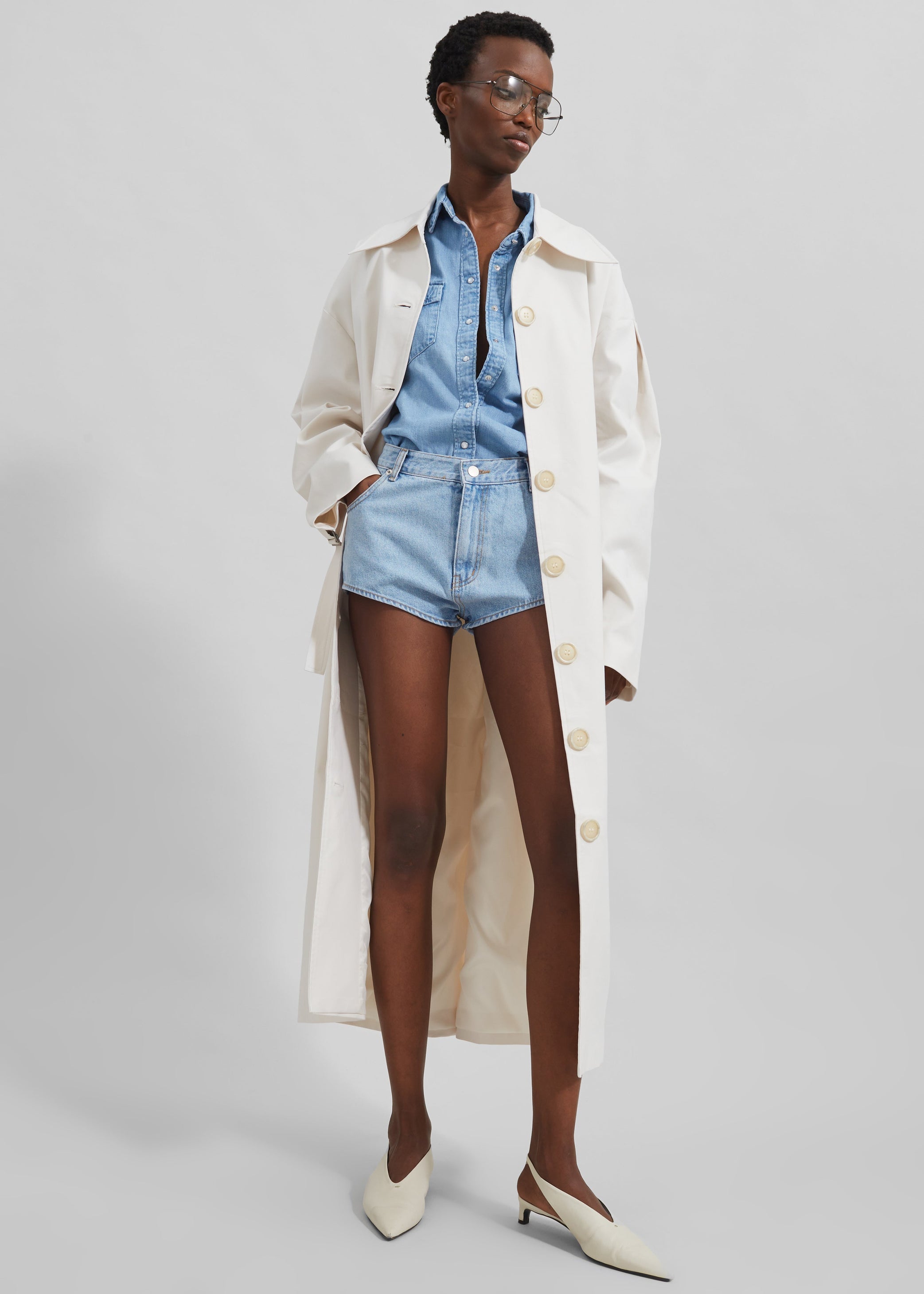Shop the look image for Callyn Trench Coat - Light Beige
