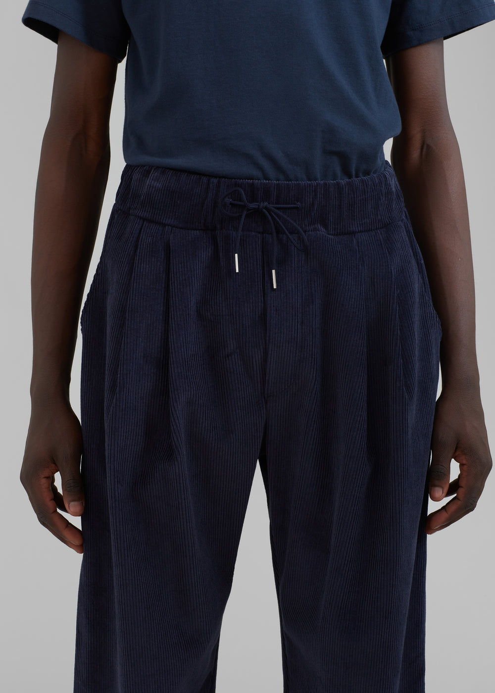 Camden Corduroy Pants - Navy - 1