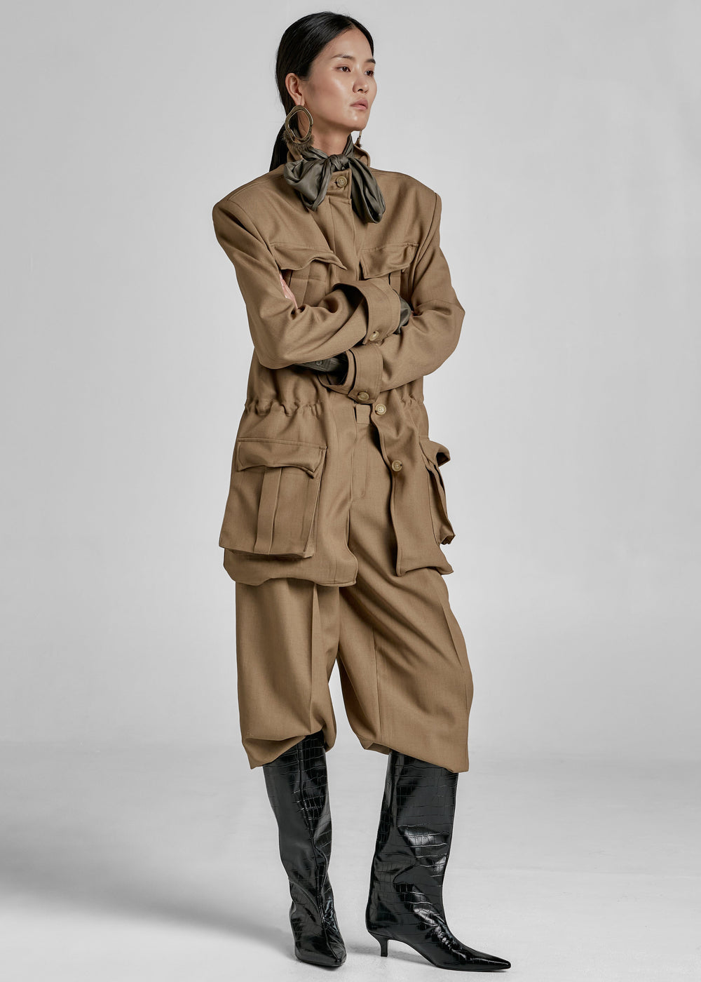 Canberra Wired Utility Jacket - Camel - 1