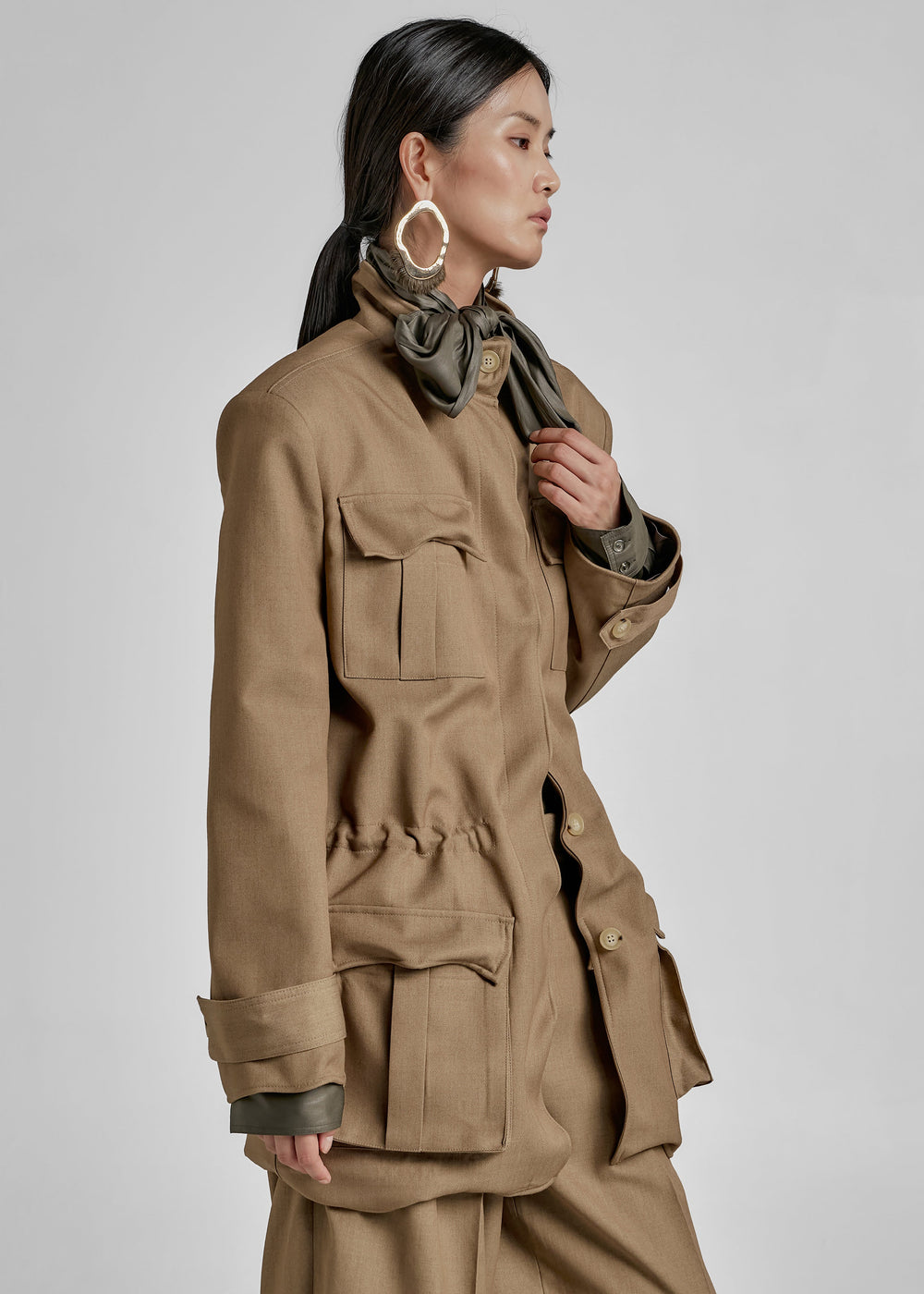 Canberra Wired Utility Jacket - Camel