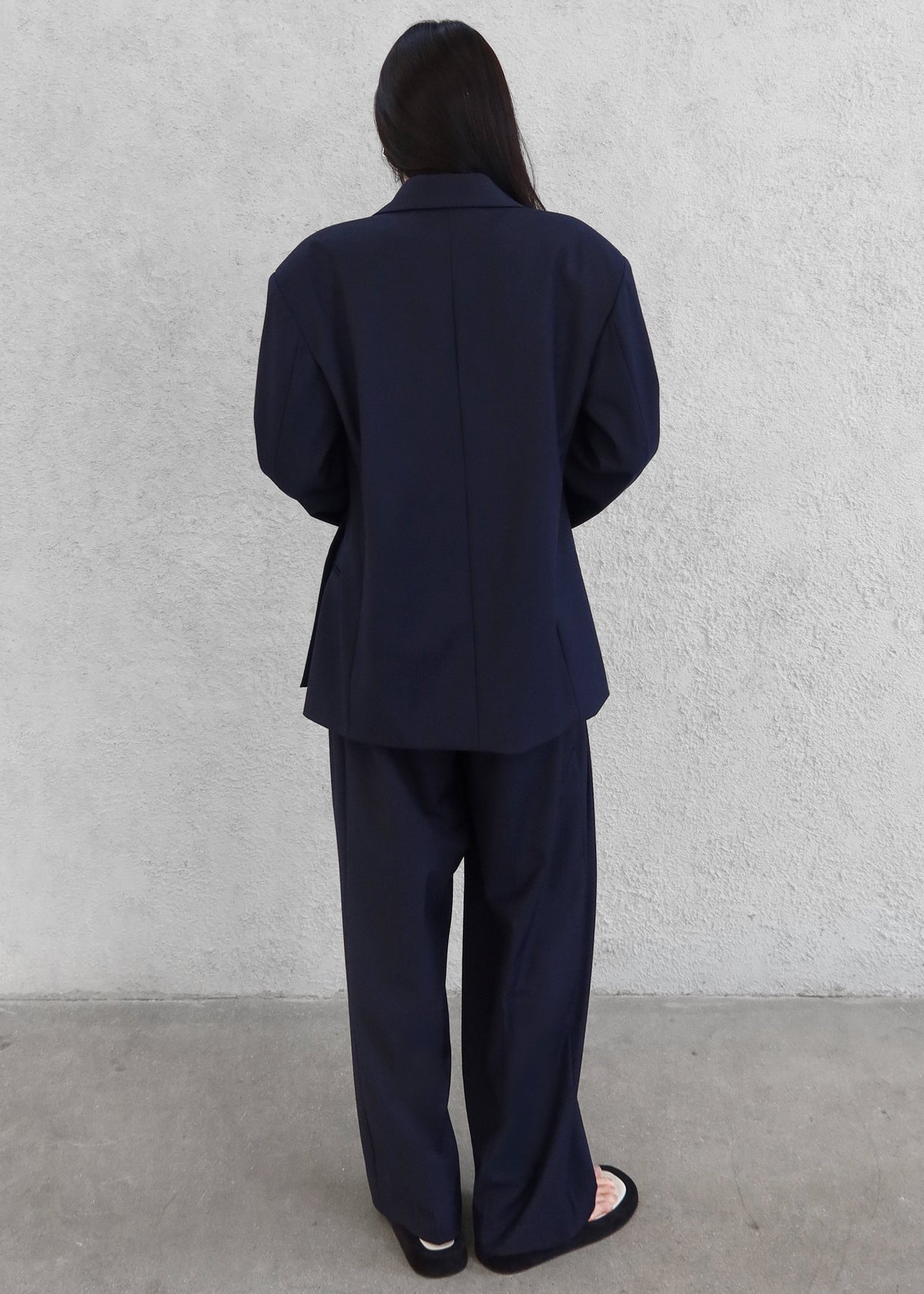 Canmore Pleated Trousers - Navy - 7