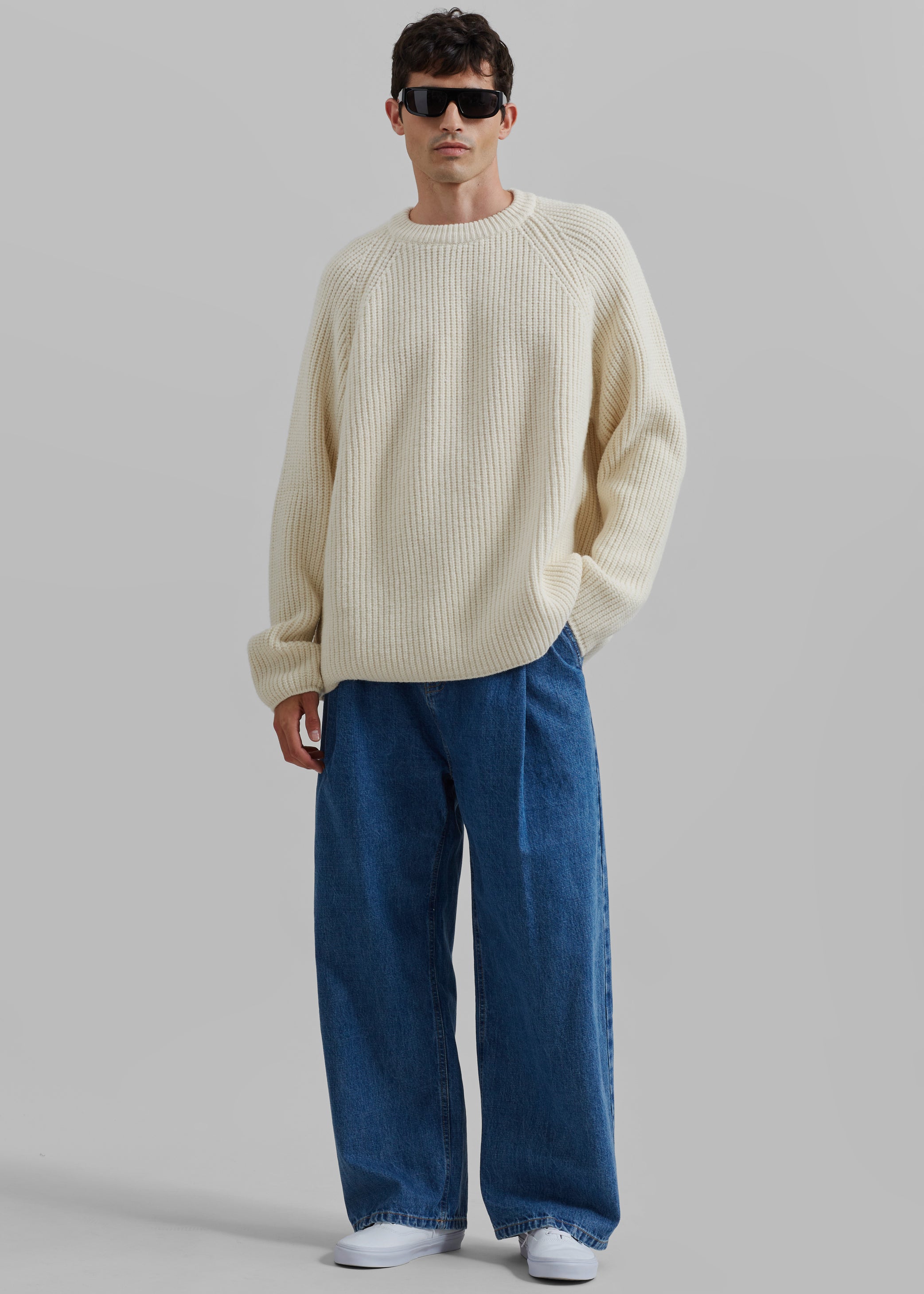 Shop the look image for Carter Crewneck Sweater - Beige