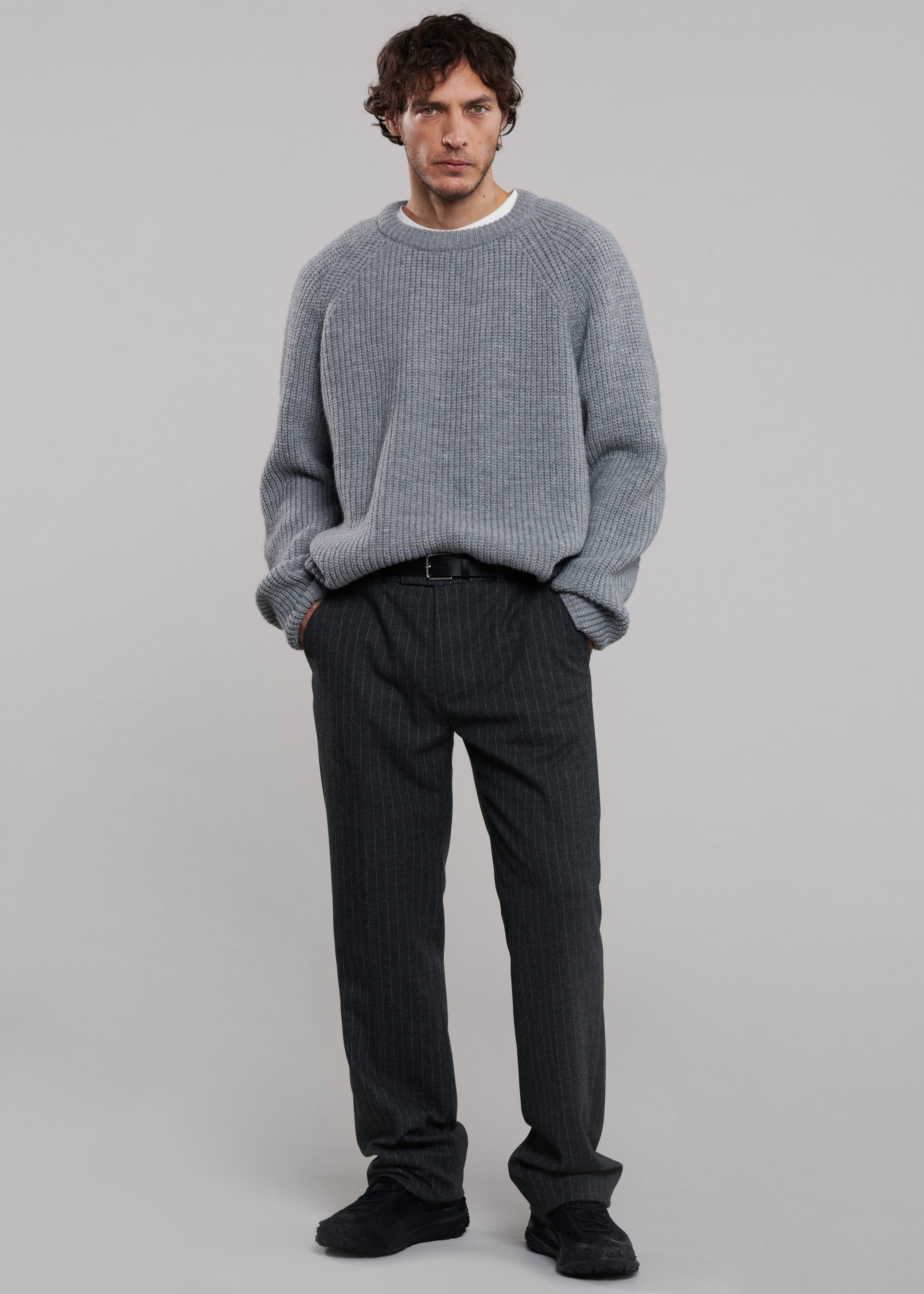 Shop the look image for Carter Crewneck Sweater - Grey