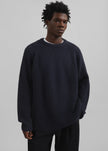 Carter Crew Neck Sweater - Navy