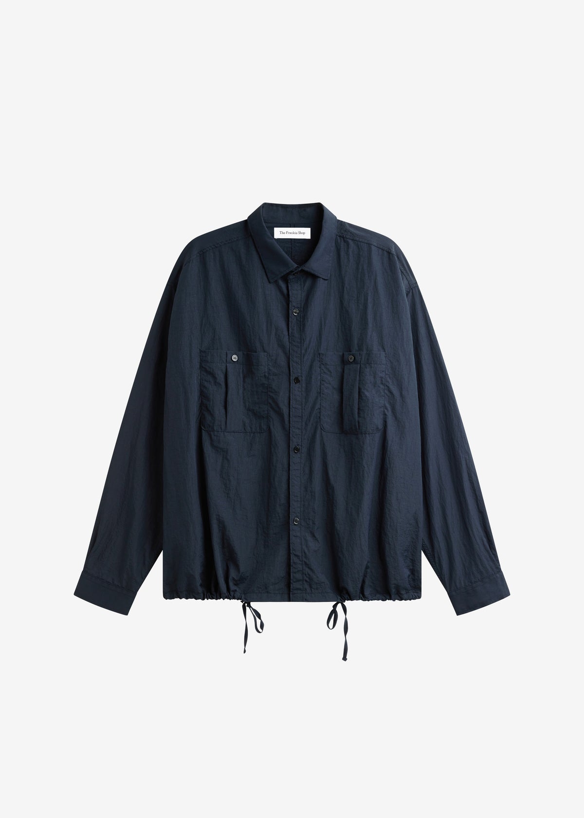 Casares Drawstring Shirt - Navy - 7