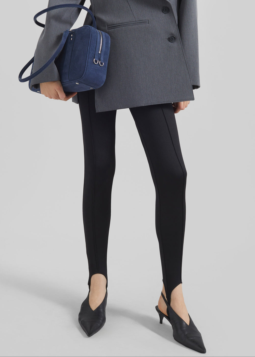 Caserta Stirrup Leggings - Black - 1