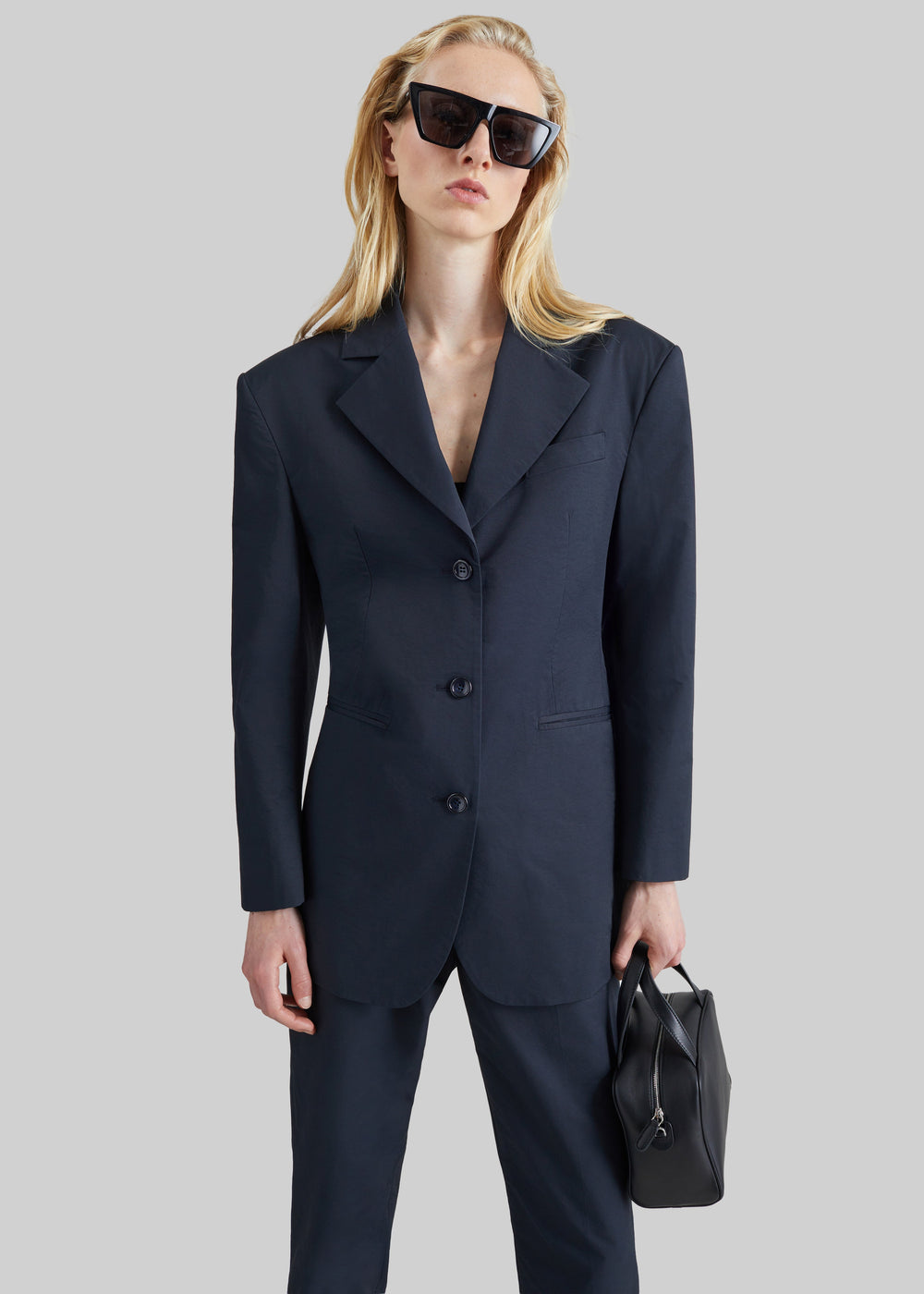 Cazal Tailored Blazer - Navy - 1