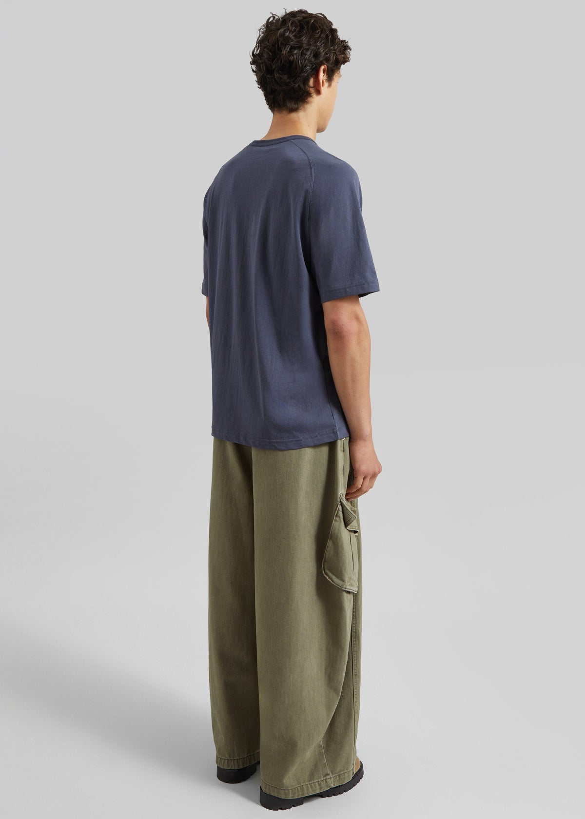 Ceduna Raglan Sleeve T-Shirt - Navy Melange - 6