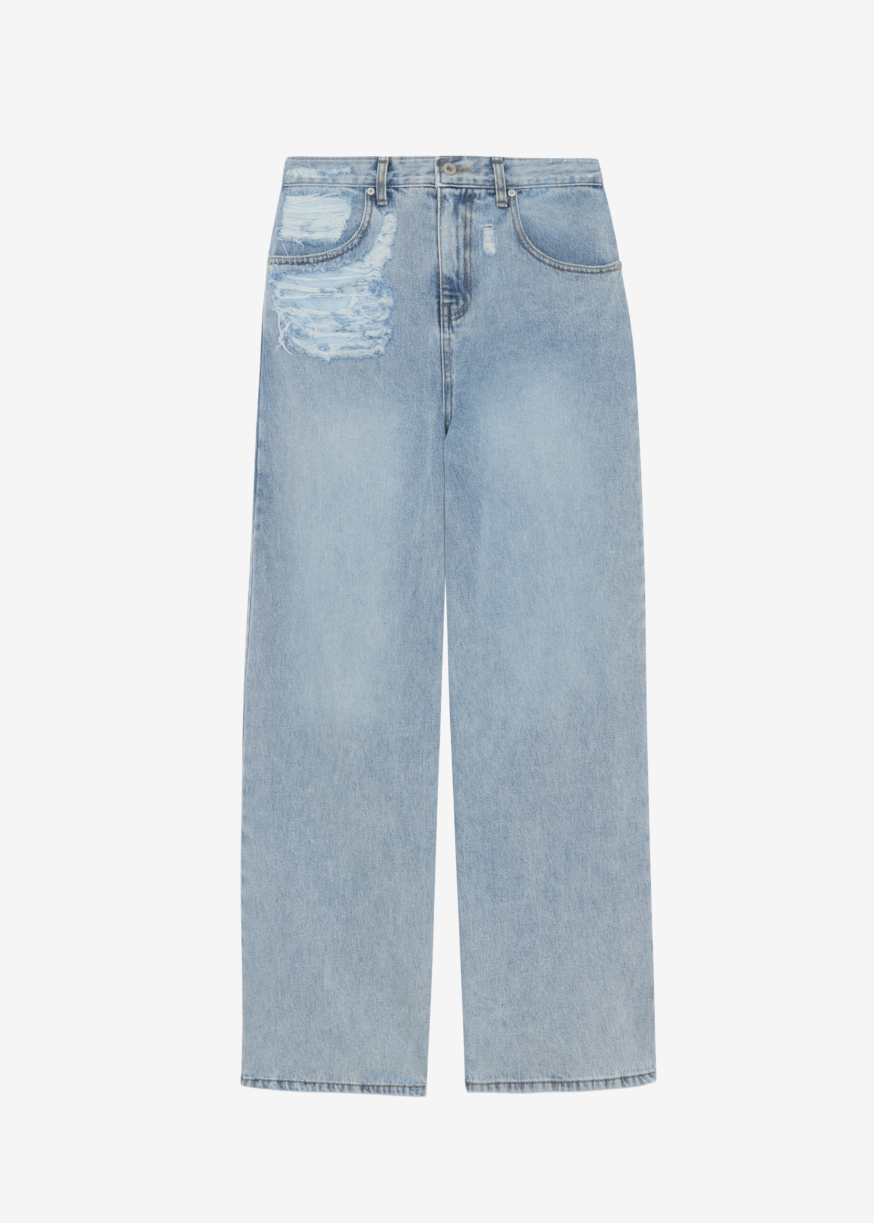 Ceres Ripped Jeans - Worn Wash - 9