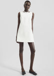Cersay Mini Trapeze Dress - Ivory
