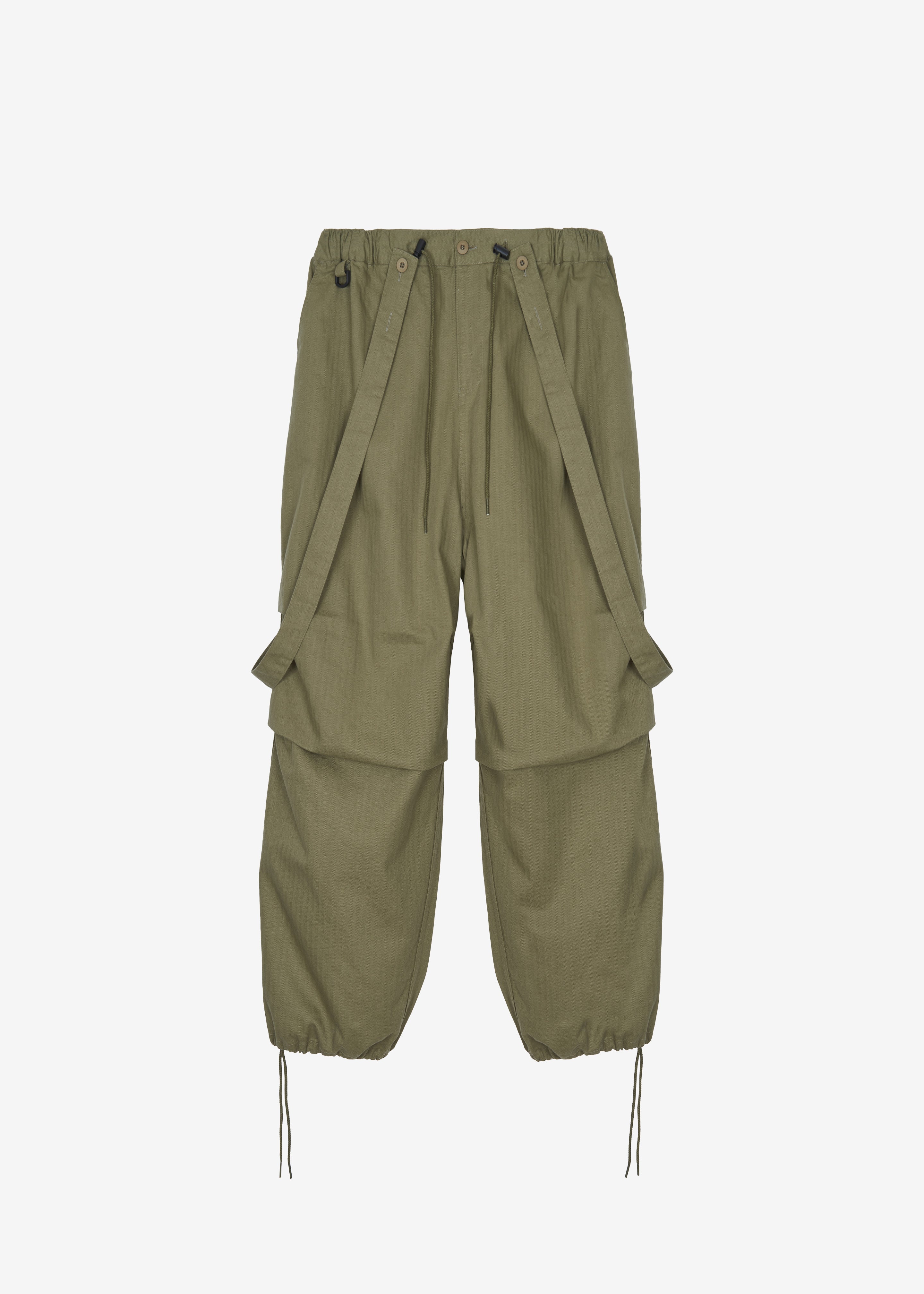 Chard Balloon Pants - Khaki - 9