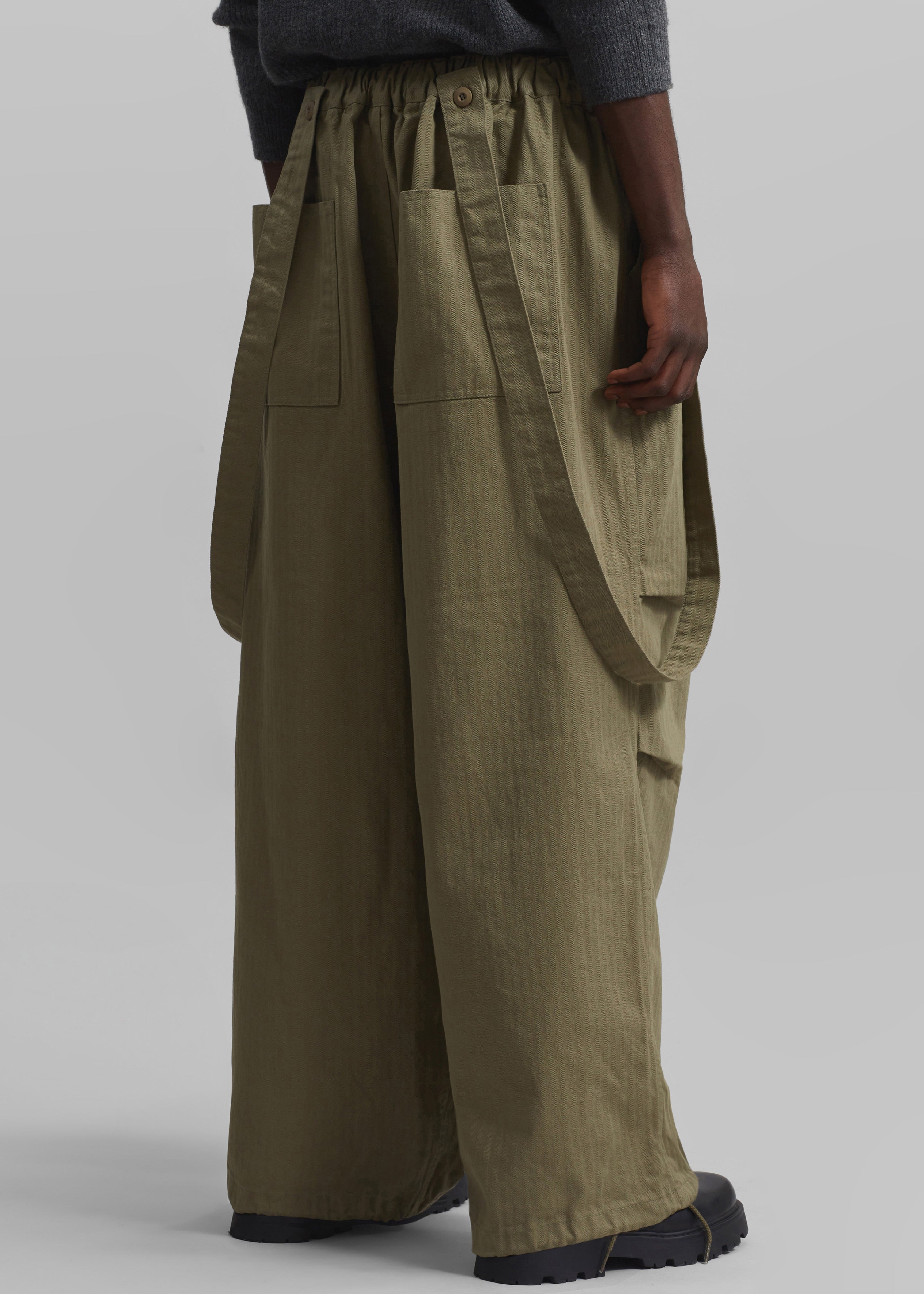 Chard Balloon Pants - Khaki - 7