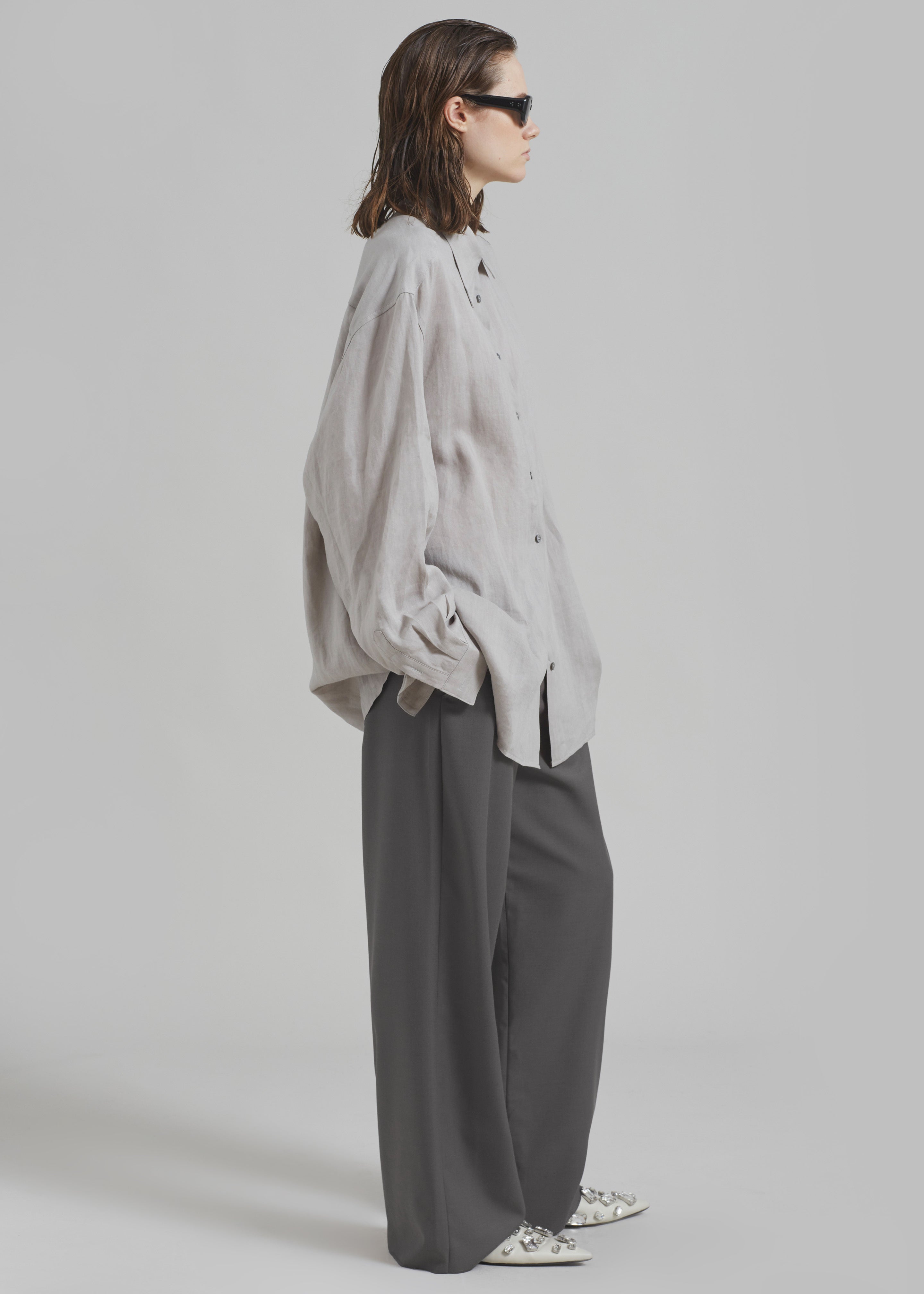 Charlotte Trousers - Grey - 7