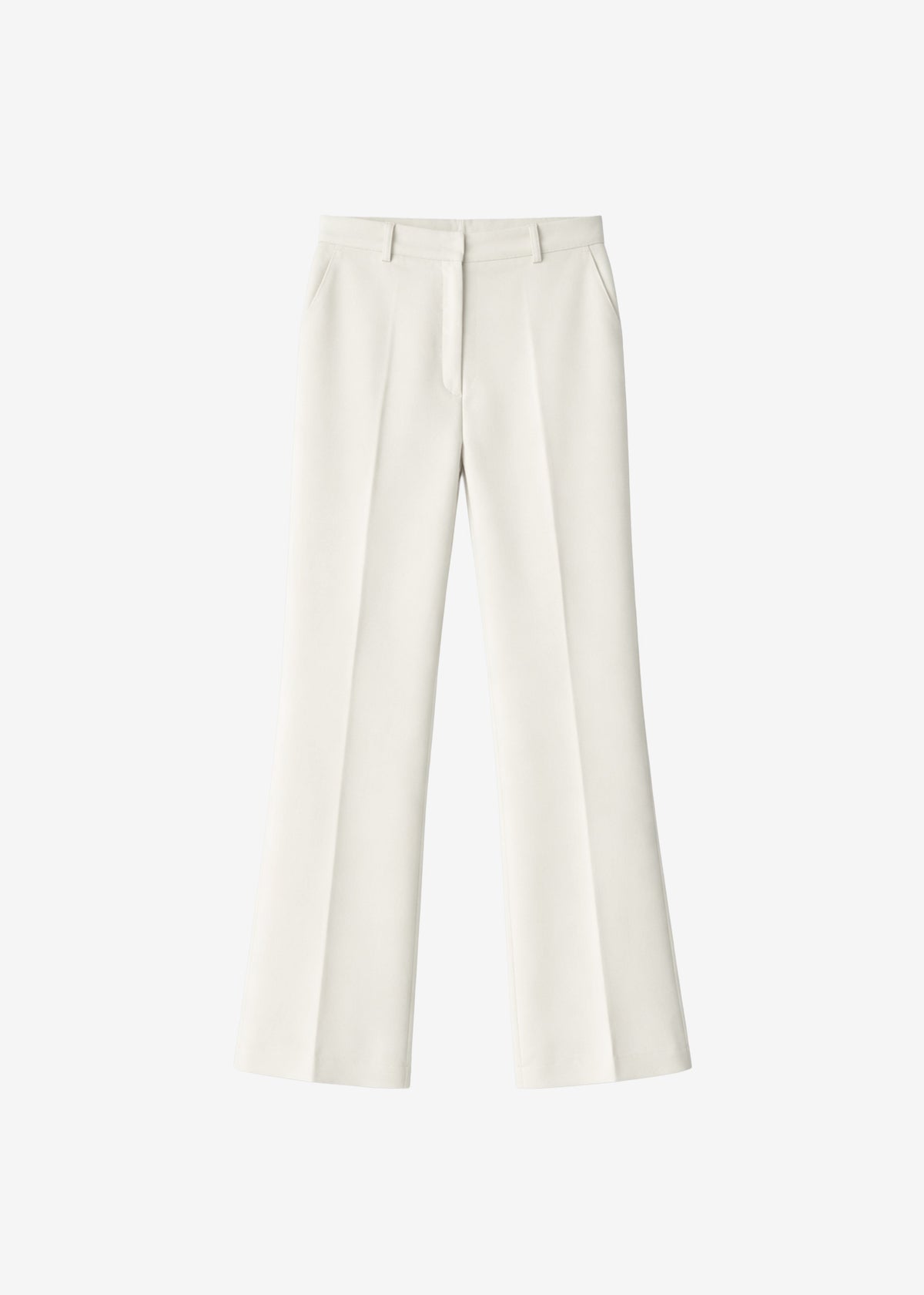 Chesnay Bootcut Pants - Cream - 8