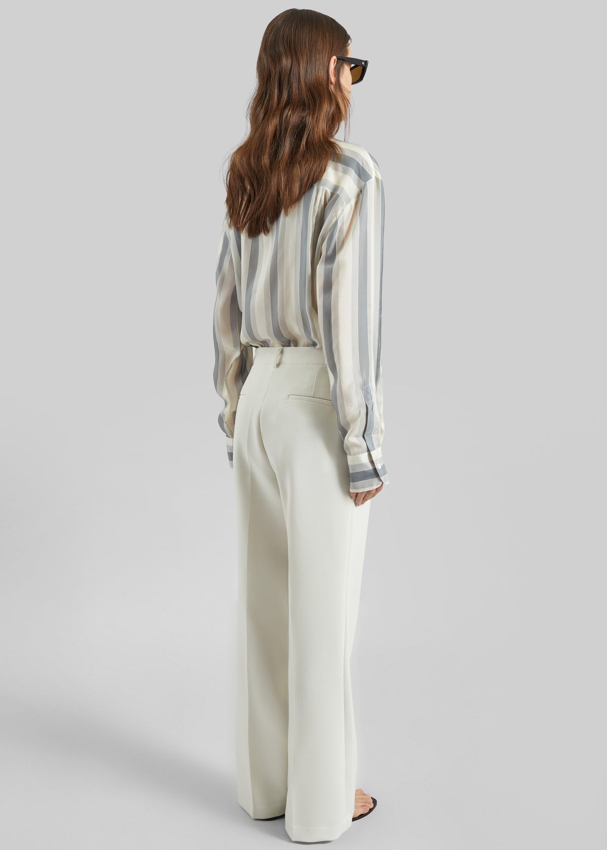 Chesnay Bootcut Pants - Cream - 7