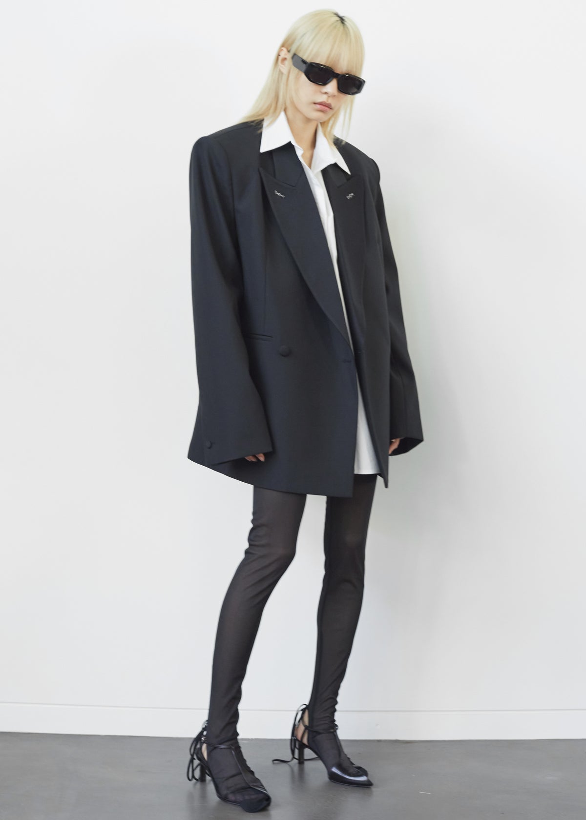 Cheyenne Padded Blazer - Black - 15