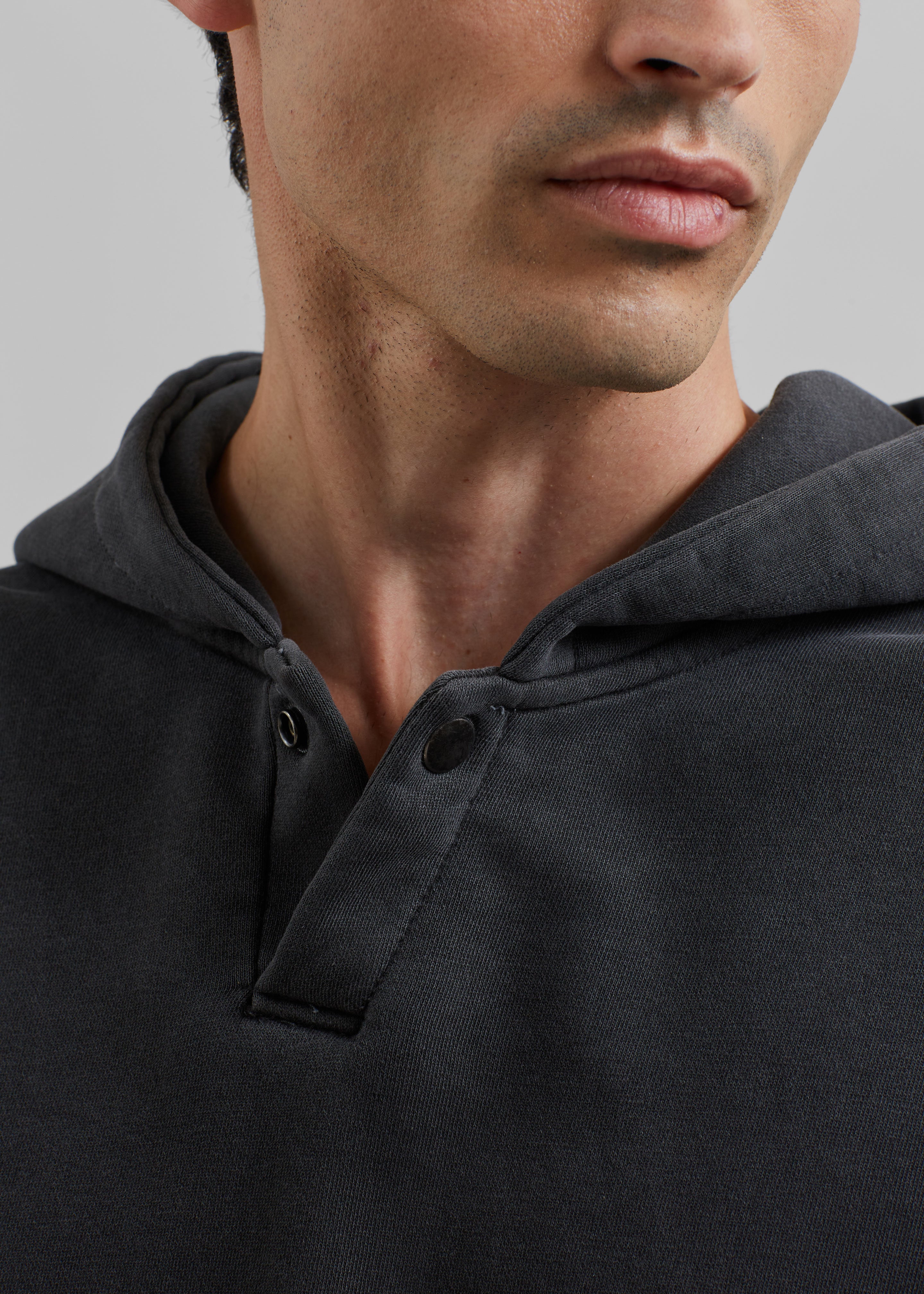 Christian Short Sleeve Hoodie - Charcoal - 6