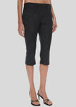 Christopher Esber pantalon capri Banyan - Tropical Charcoal Marle