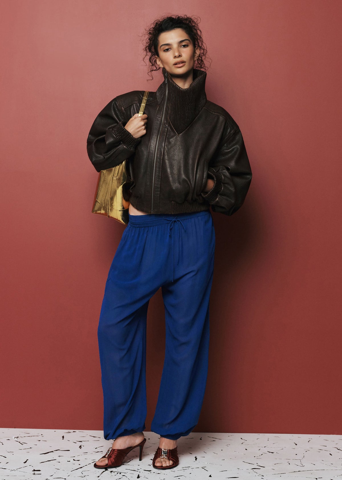 Christopher Esber Bennett Silk Pants - Ink - 4