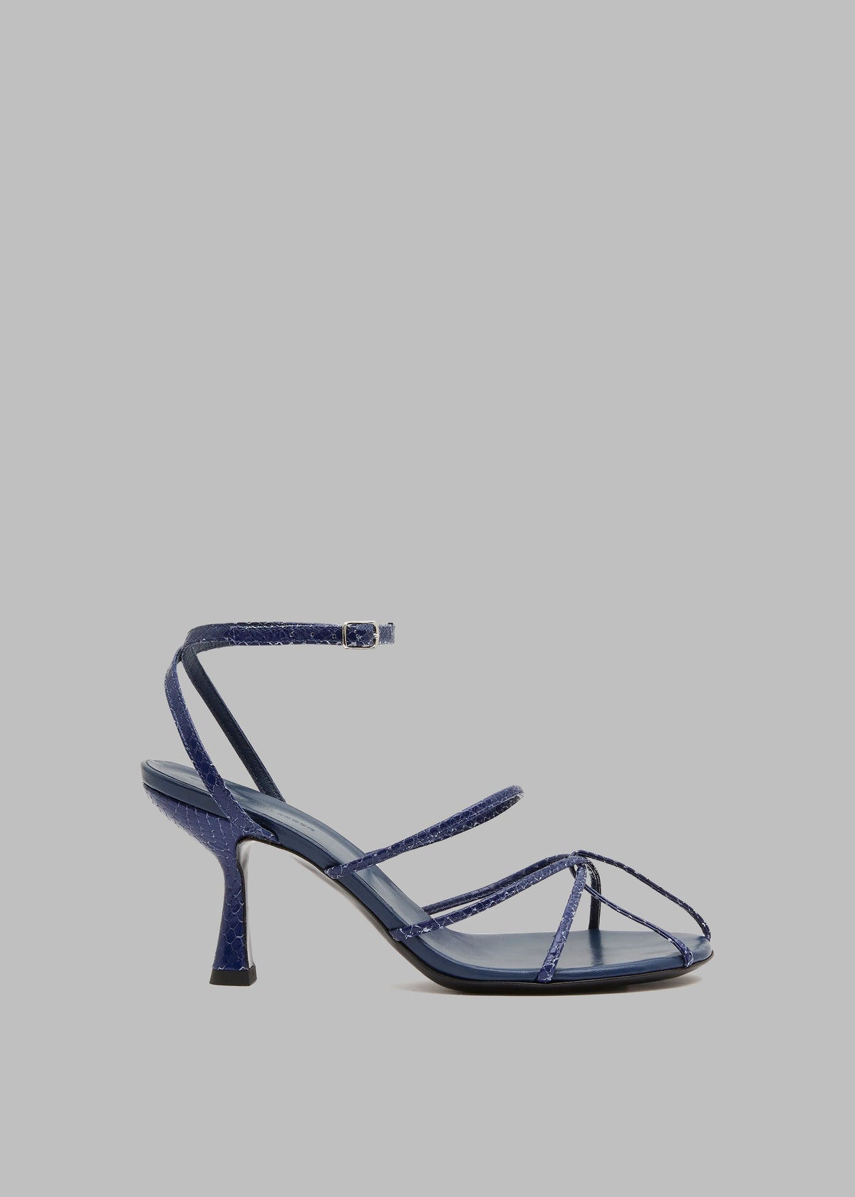 Christopher Esber Blaze Embossed Heels - Sodalite - 3