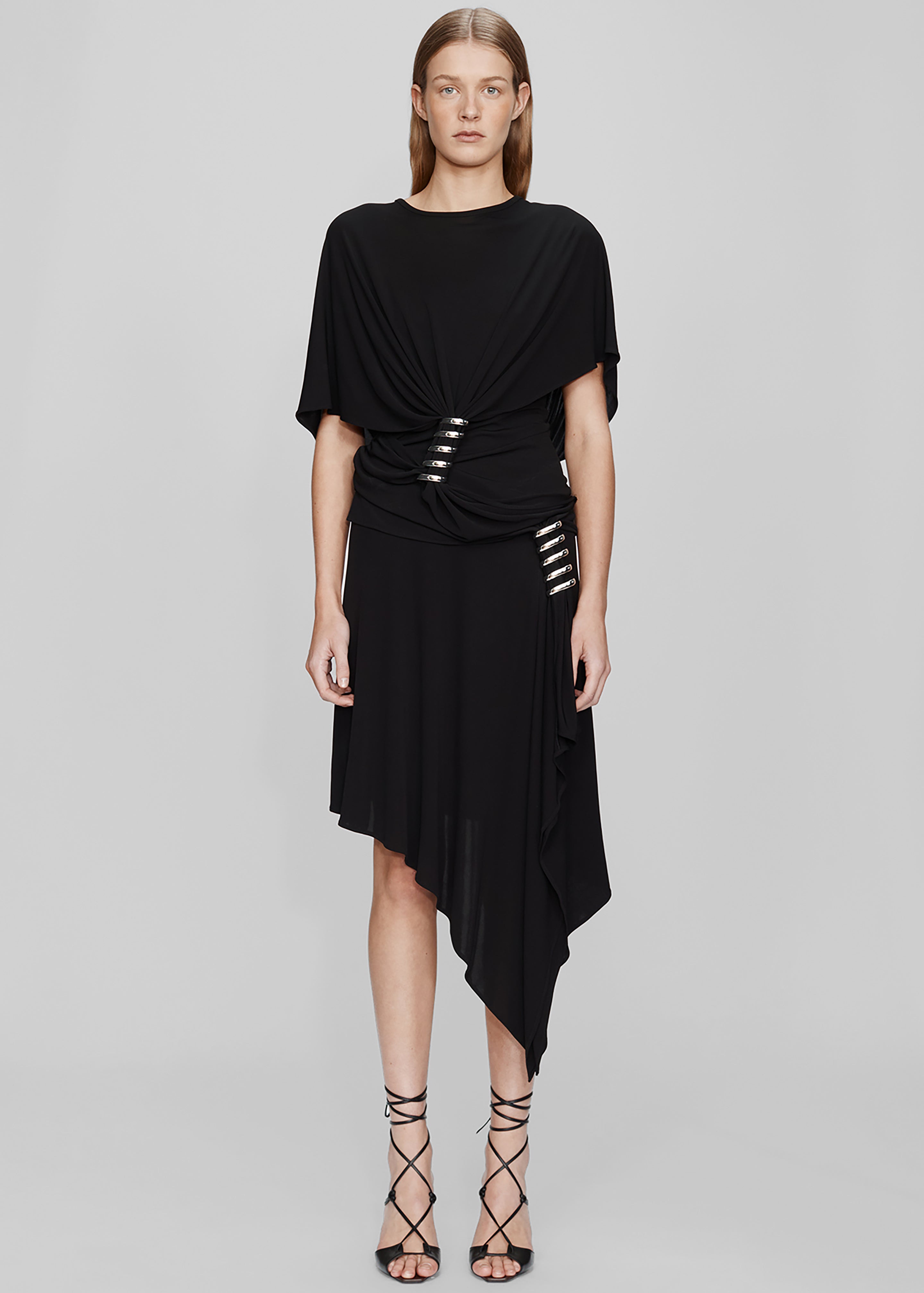 Christopher Esber Coiled Jersey Skirt - Black - 2