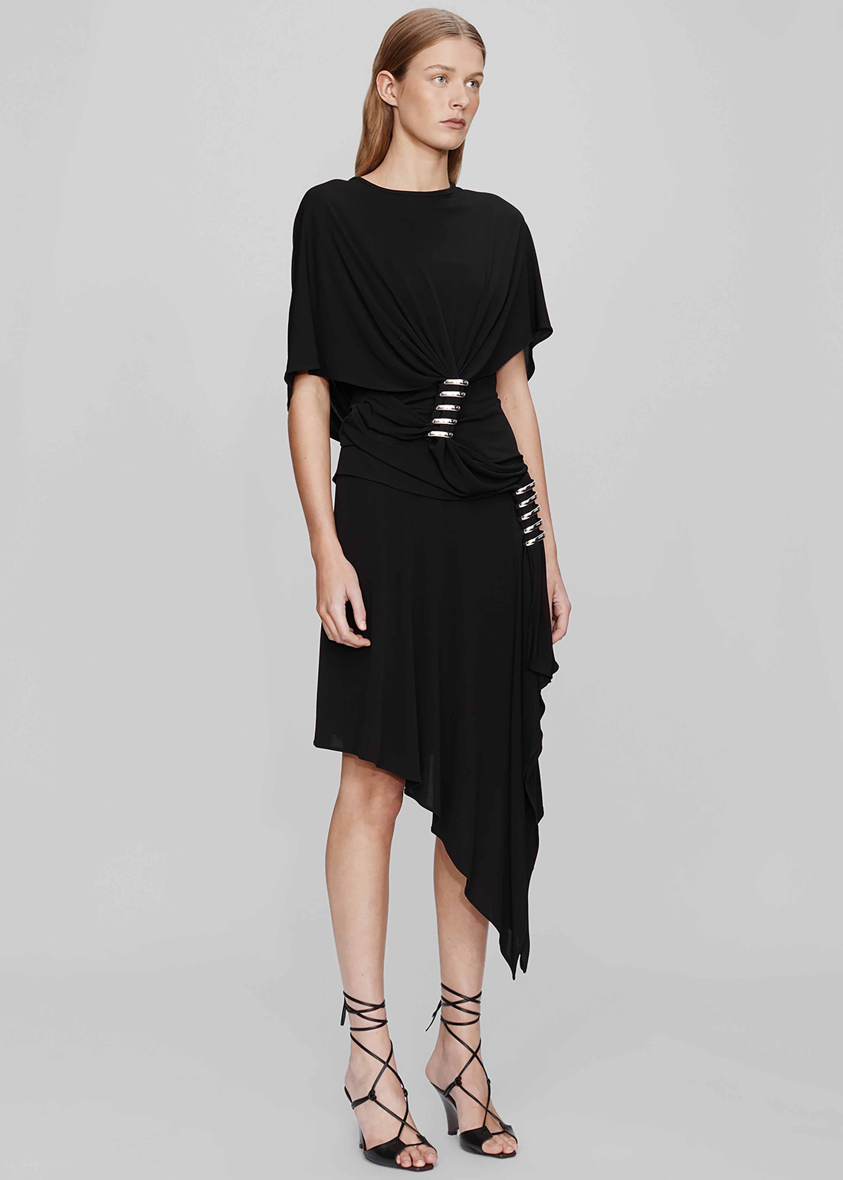 Christopher Esber Coiled Jersey Skirt - Black - 5