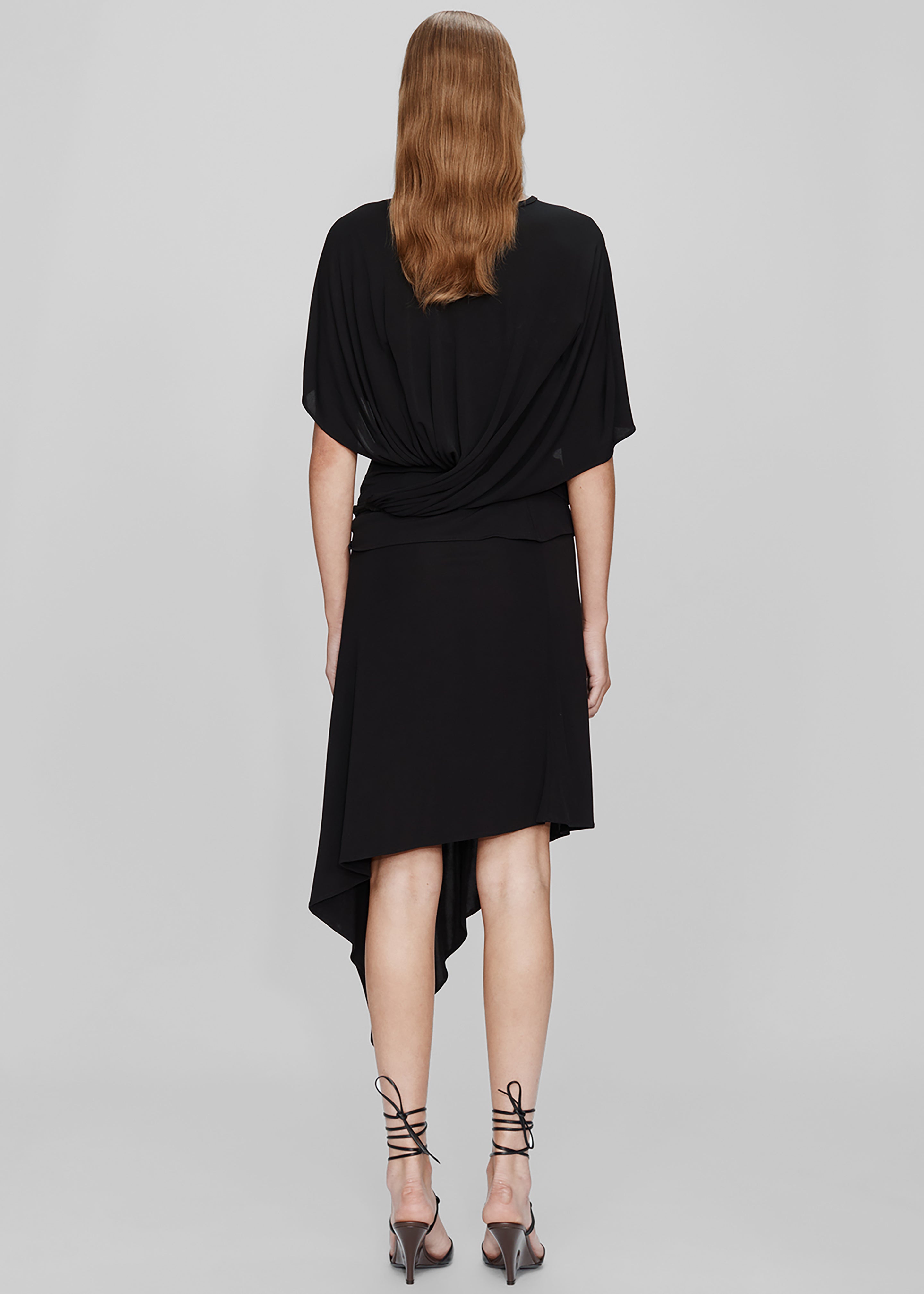 Christopher Esber Coiled Jersey Skirt - Black - 7