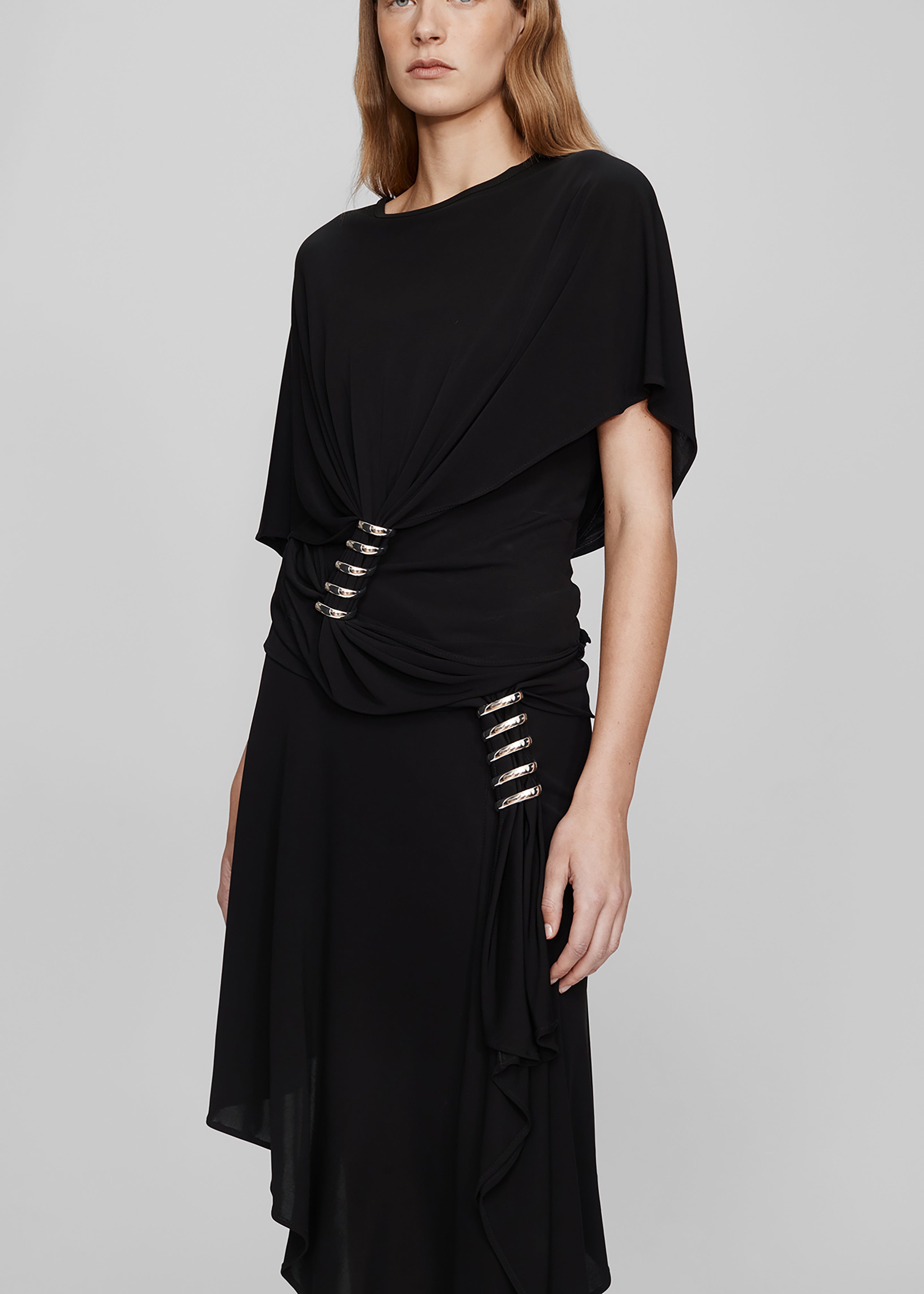 Christopher Esber Coiled Jersey Skirt - Black - 4