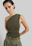 Christopher Esber Concave Wired Top - Kombu Green