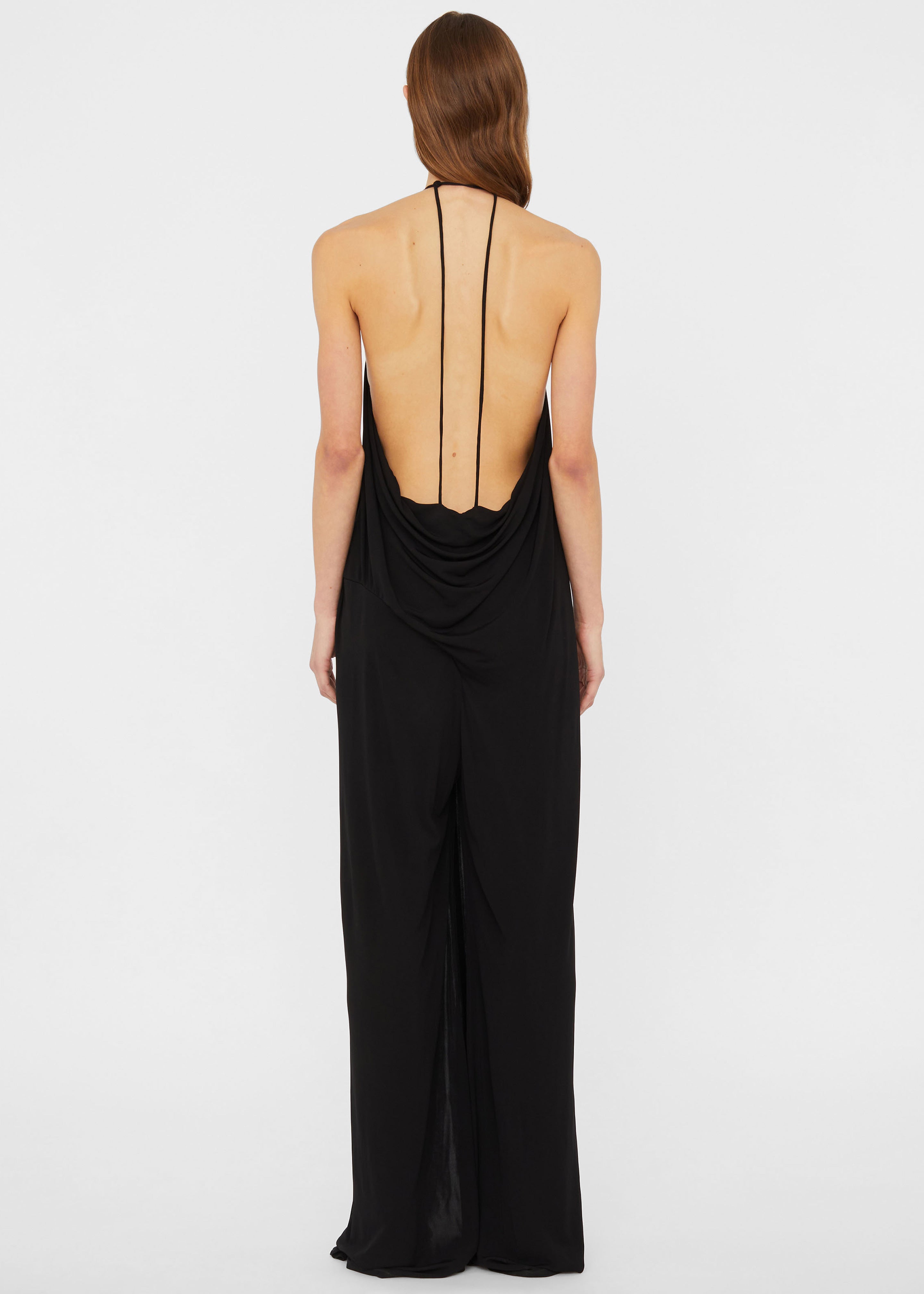 Christopher Esber Cowled Halter Jumpsuit - Black - 7