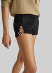 Christopher Esber Droplet Crystal Track Shorts - Black