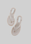 Christopher Esber Jo Flip Flop - Dune/Clear