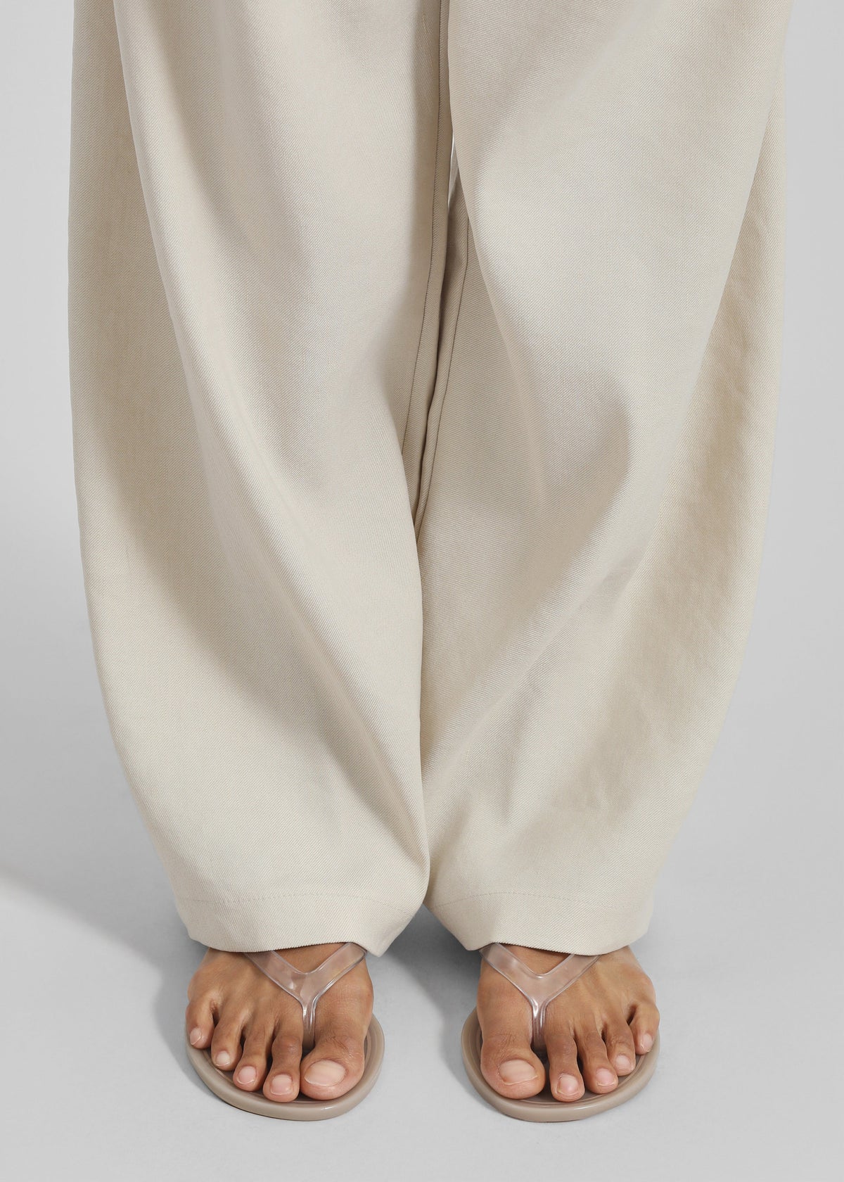 Christopher Esber Jo Flip Flop - Dune/Clear - 7