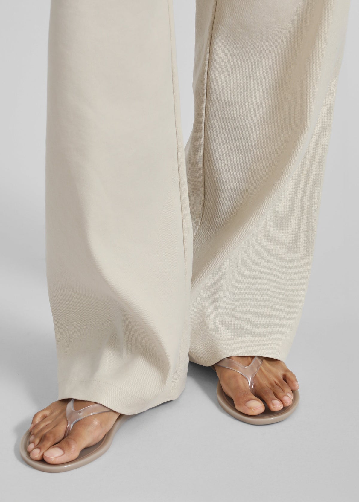 Christopher Esber Jo Flip Flop - Dune/Clear - 4
