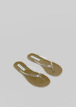 Christopher Esber Jo Flip Flops - Khaki/Clear