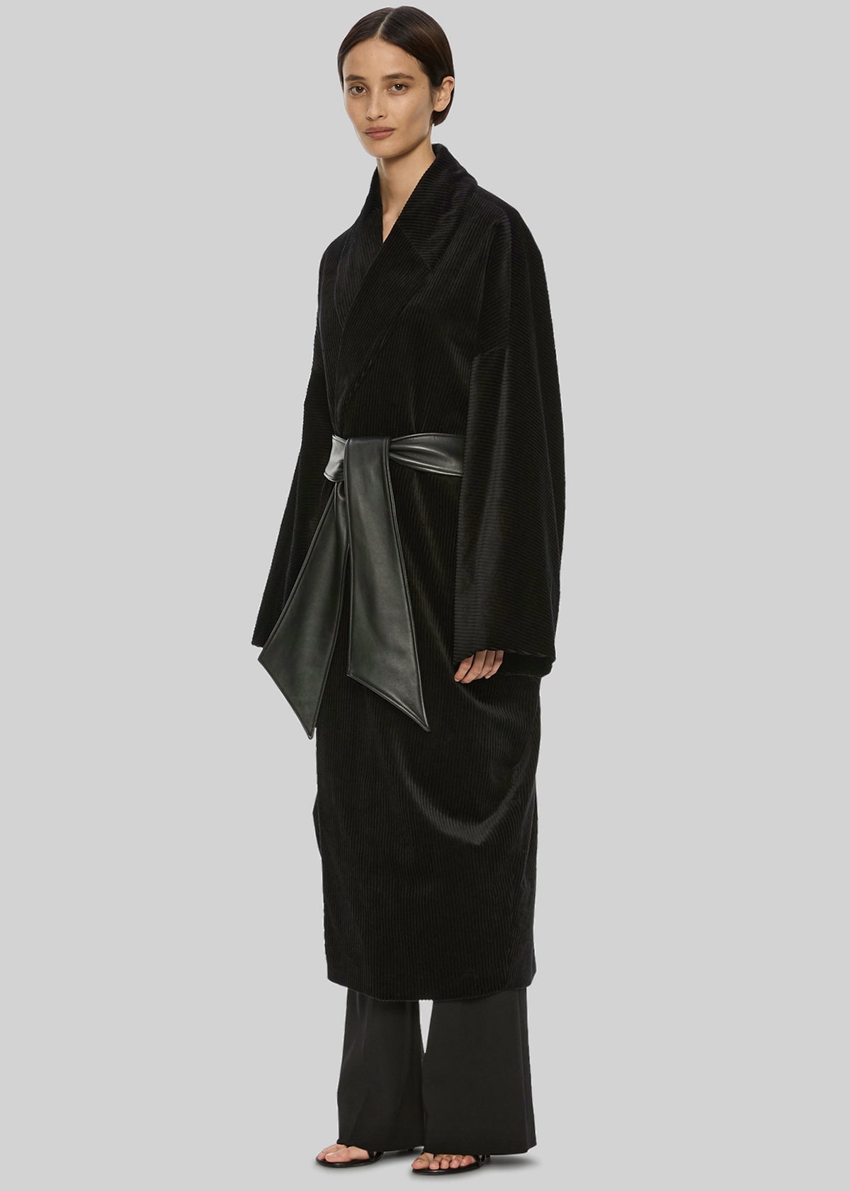 Christopher Esber manteau Manor - Noir