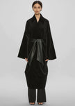 Christopher Esber manteau Manor - Noir