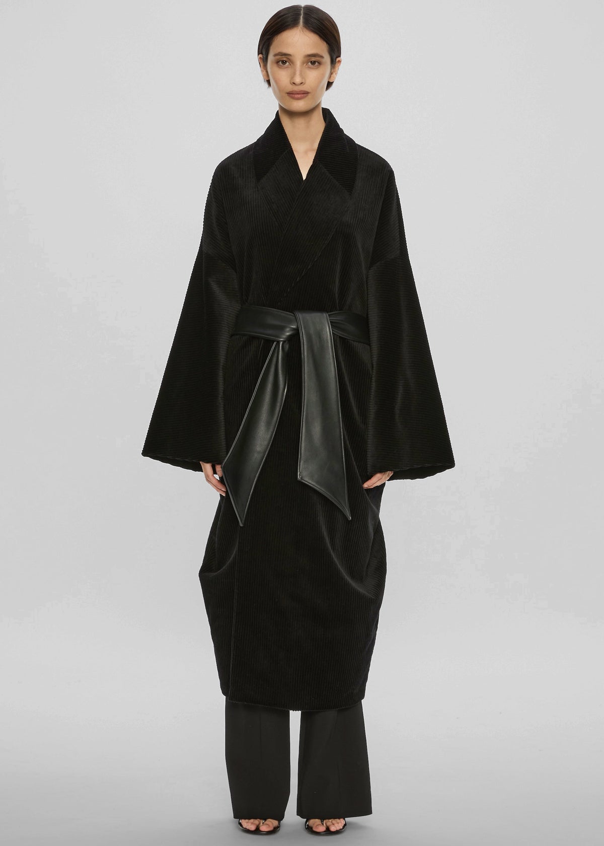 Christopher Esber manteau Manor - Noir