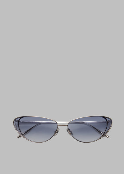 Christopher Esber Sunglasses Milla 96 Ultramarine