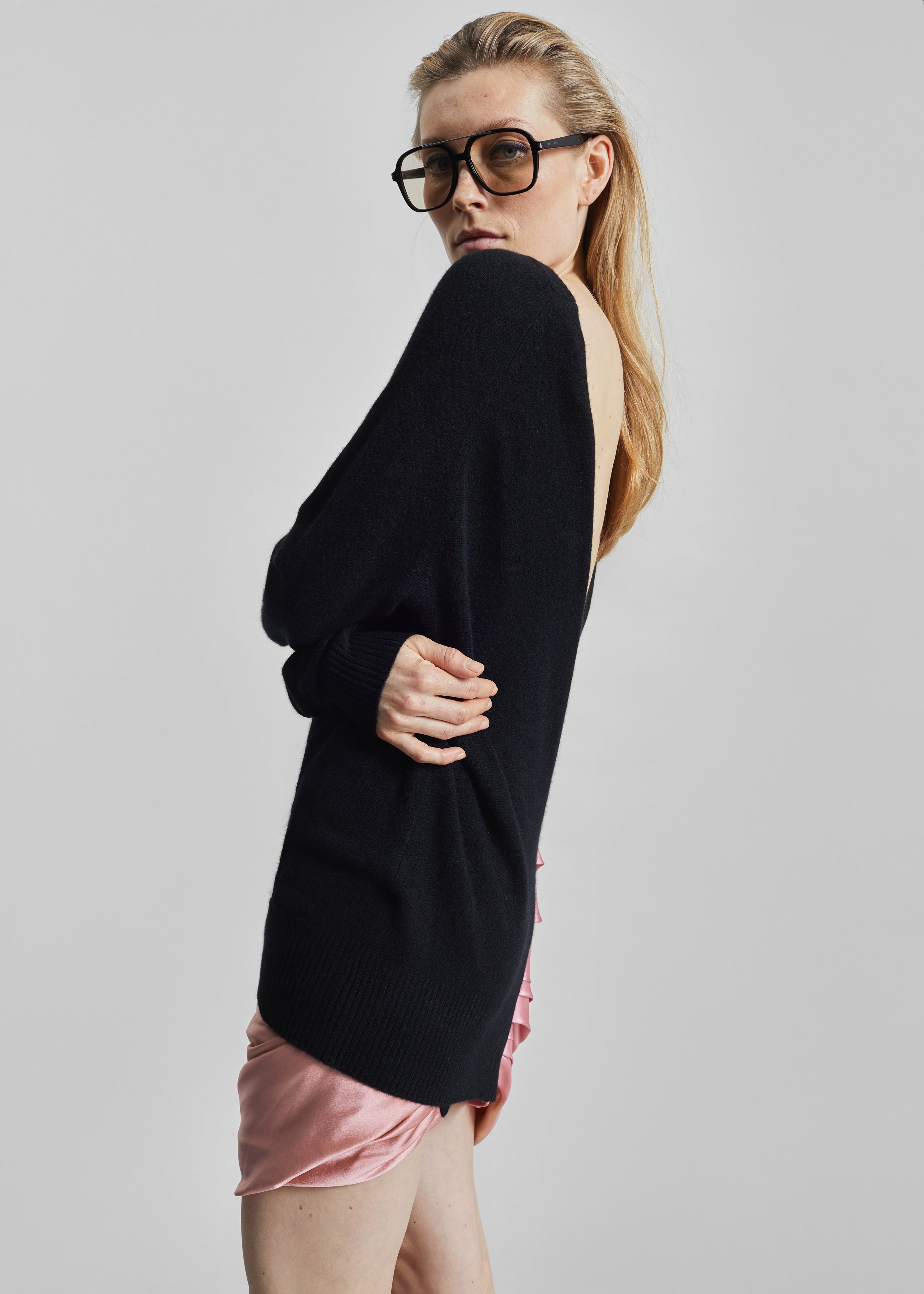 Christopher Esber Monument Cummerbund Silk Mini Dress - Neapolitan - 7