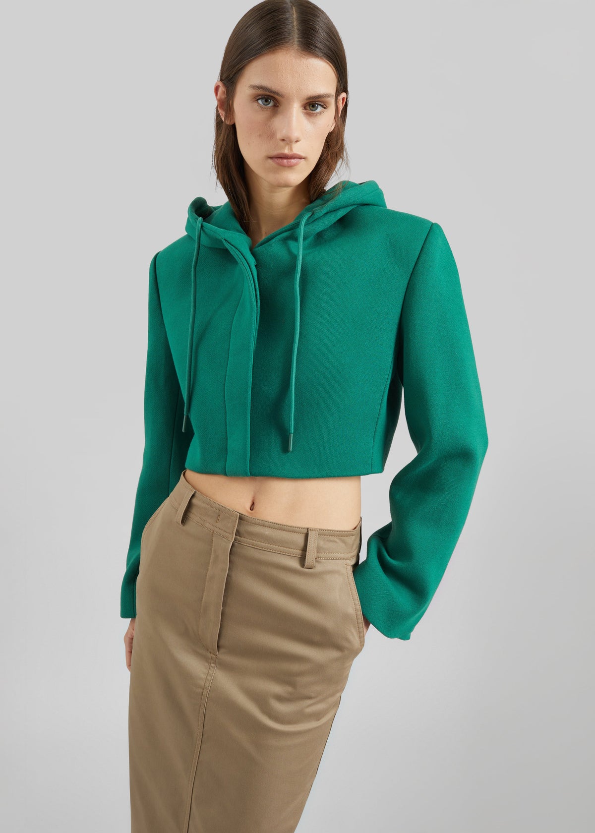 Christopher Esber Noa Hoodie - Leaf - 3