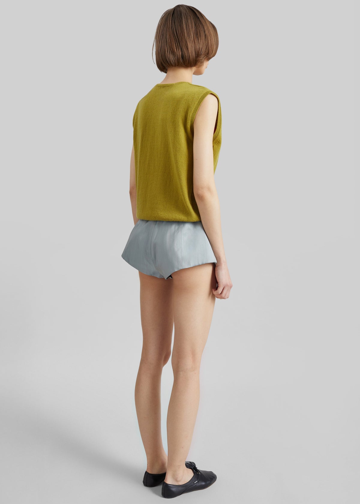 Christopher Esber Vestige Tailored Shorts - Washed Slate - 5
