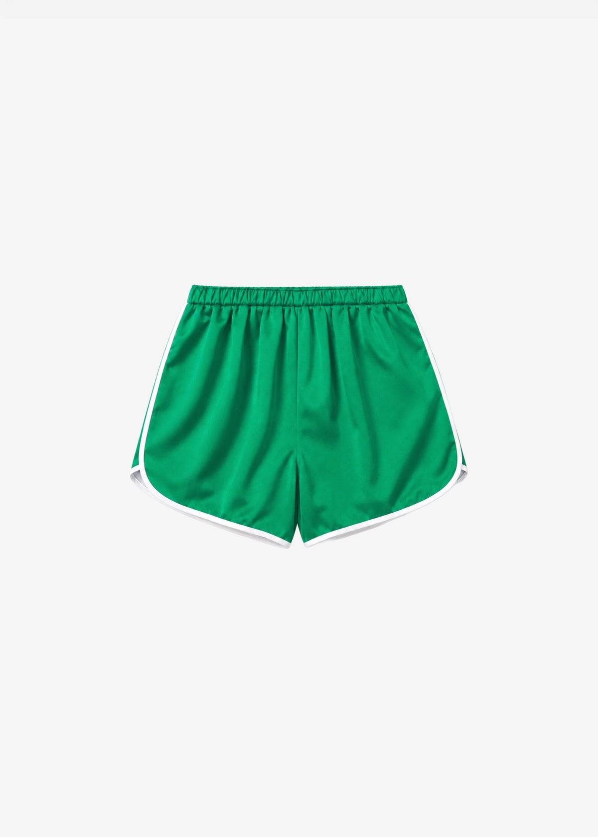 Cielo Satin Mini Boxer Shorts - Kelly Green - 7